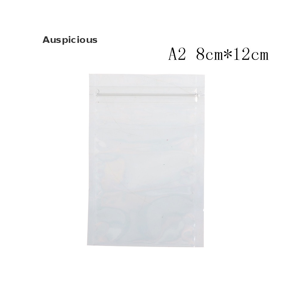 Set 10 túi zip trong suốt chống tĩnh điện tiện dụng