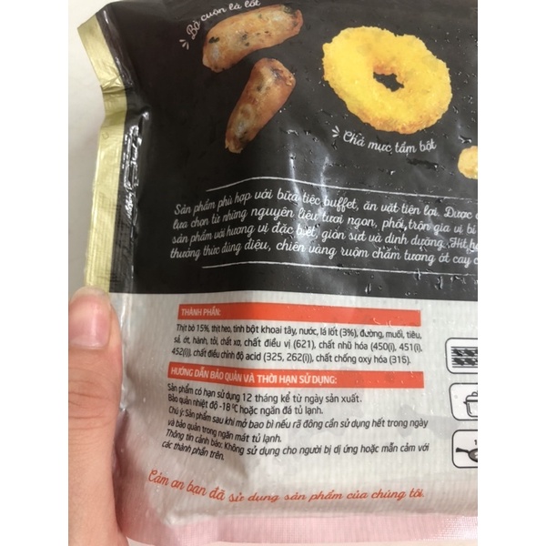 Bò cuộn lá lốt Lacusina hộp 500g