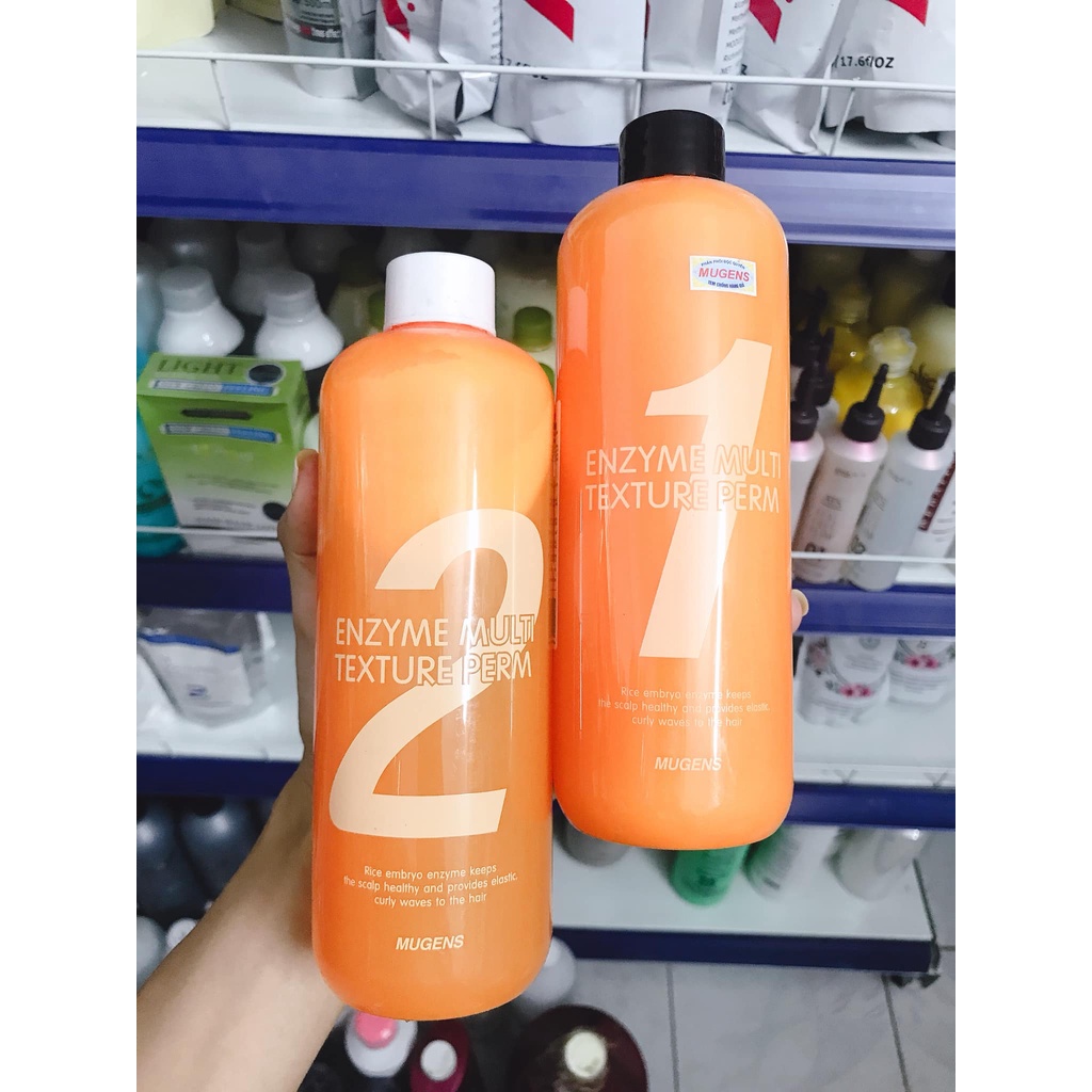 Uốn Lạnh Thảo Dược Đa Năng Mugens 500ml Dành Cho Tóc Yếu Bestmypham