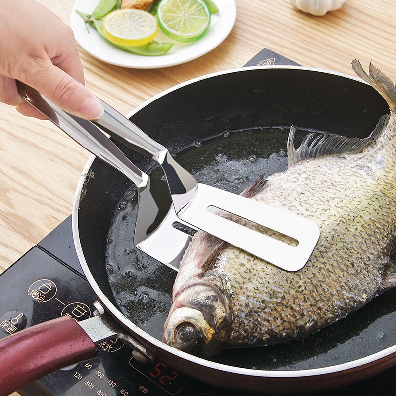 Xẻng Lật Thịt Cá/Bbq Bằng Thép Không Gỉ