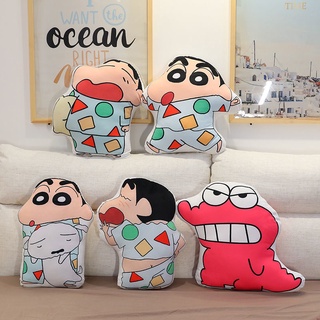 Gối ôm nhồi bông in hoạt hình cậu bé bút chì shin-chan hai mặt đáng yêu