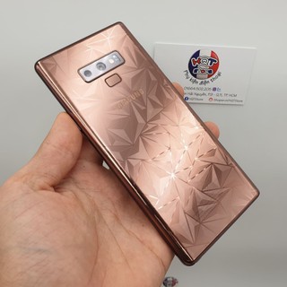 Miếng dán mặt lưng 3D vân kim cương cho Note 9