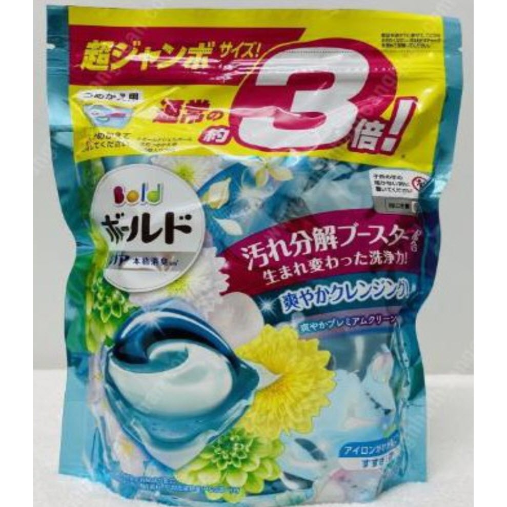 Viên giặt xả Gelball Bold 3D Nhật Bản