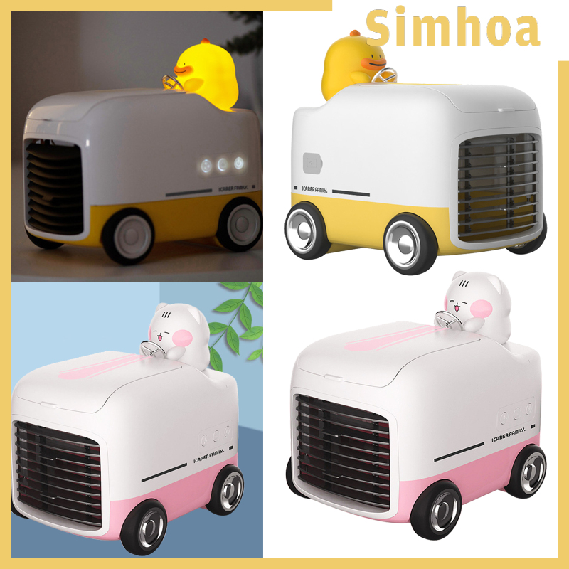 [SIMHOA]Portable Air Conditioner Cooling with Atmosphere Light for Room Indoor