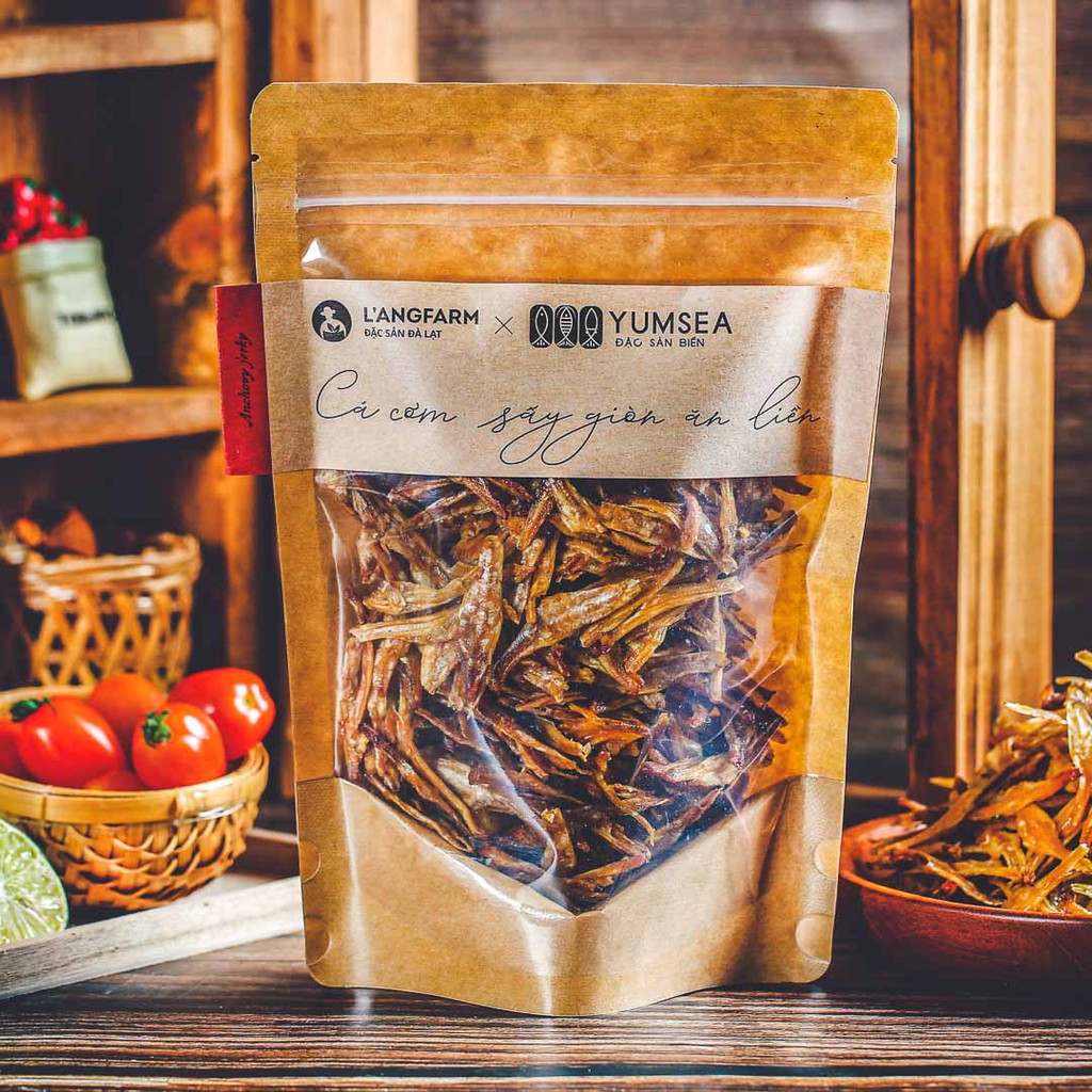 Cá cơm sấy giòn ăn liền L'angfarm, Yumsea Món ăn liền, không cần chế biến. | BigBuy360 - bigbuy360.vn
