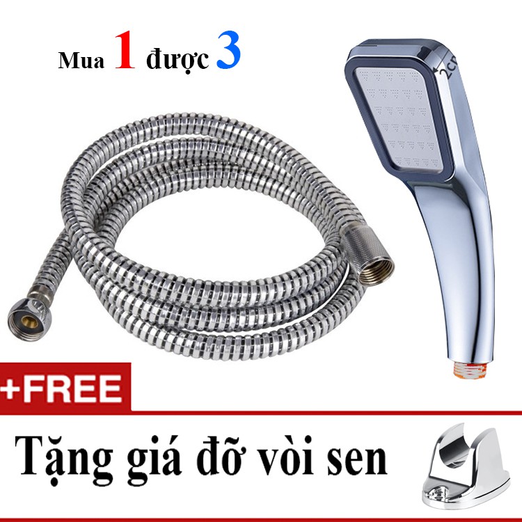 BỘ TAY SEN SIÊU TĂNG ÁP - TAY SEN + ĐẾ CÀI + DÂY SEN TS04