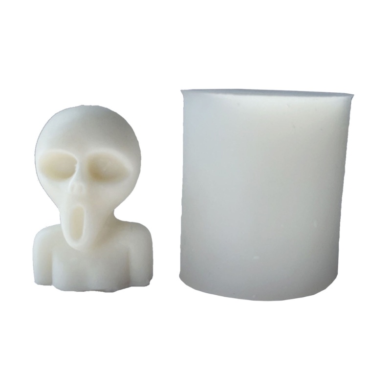 Khuôn Làm Nến / Xà Phòng Hình Đầu Lâu / Quả Bí Ngô 3D Bằng Silicone DIY