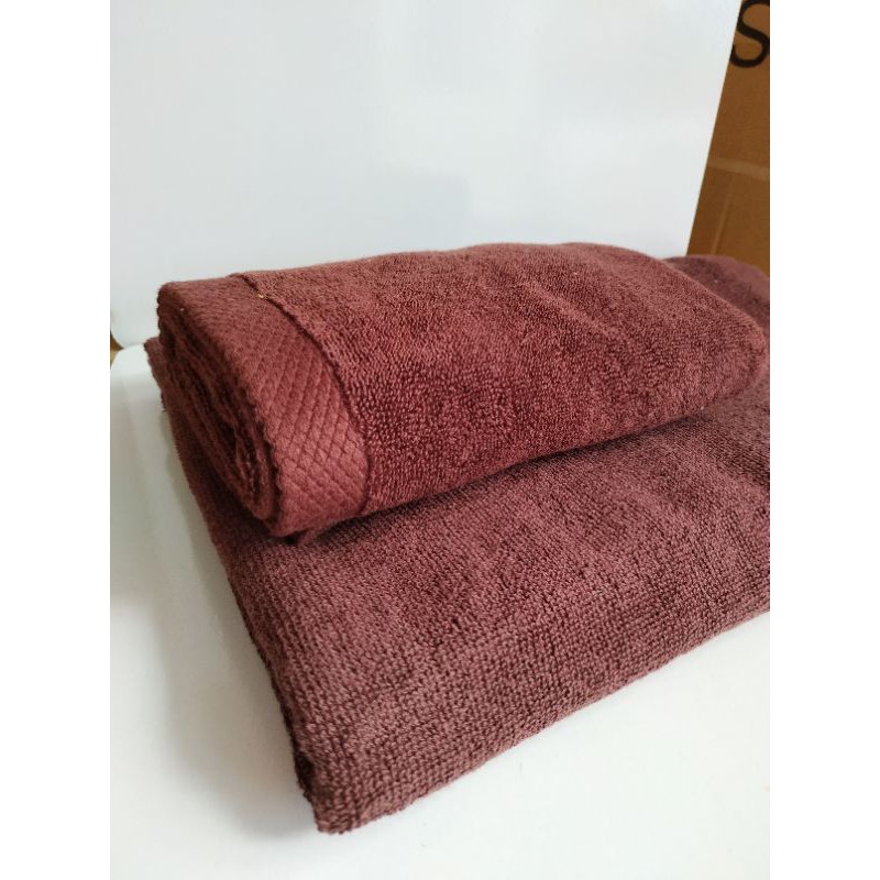 KHĂN MẶT NÂU COTTON  SỢI BÔNG HÚT NƯỚC TỐT MỀM MẠI, THÊU LOGO KHÁCH SẠN THEO YÊU CẦU