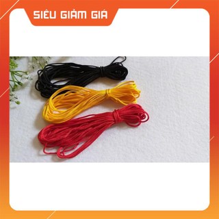 [siêu sale] 15 MET DÂY DÙ 2MM,DÂY LÀM VÒNG LOẠI 1, LÀM MÓC KHÓA,VÒNG HANDMADE, LÀM VÒNG ĐÔI, NHÓM