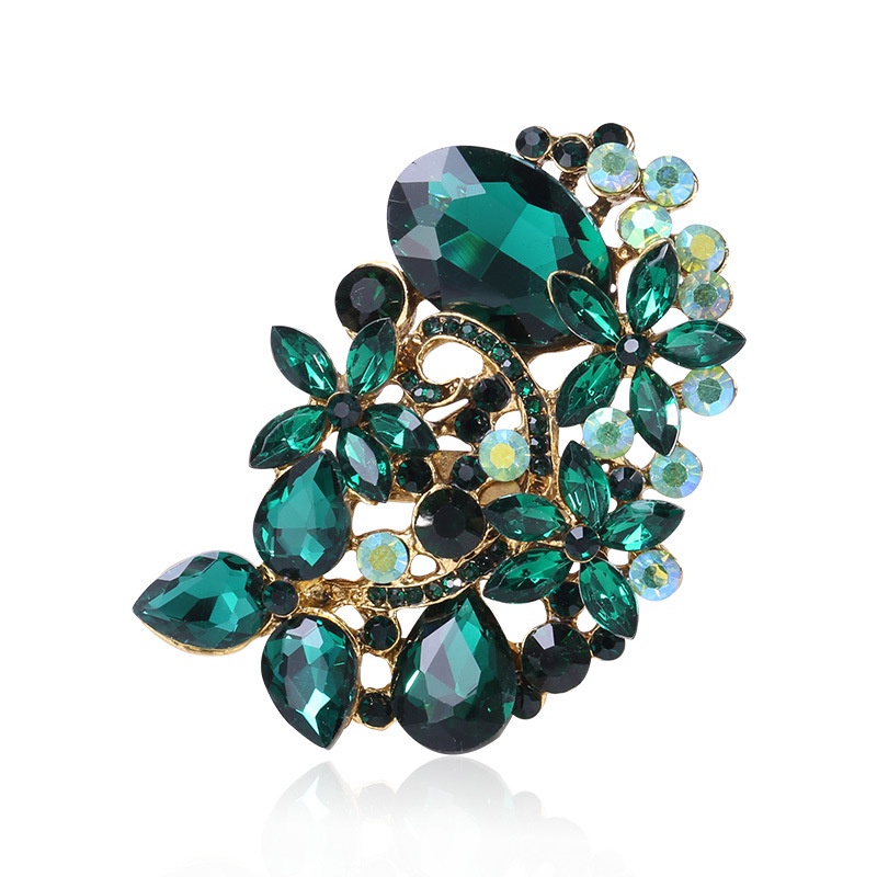 Ghim Cài Áo Đính Pha Lê Thiết Kế Sang Trọng Thời Trang Cho Nữ