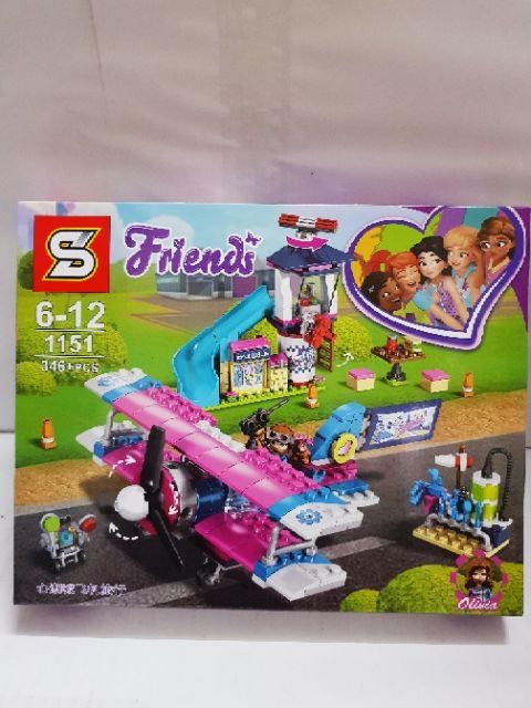 xả hết hàng_Lăp ráp lego friends - Tour du lịch trên không