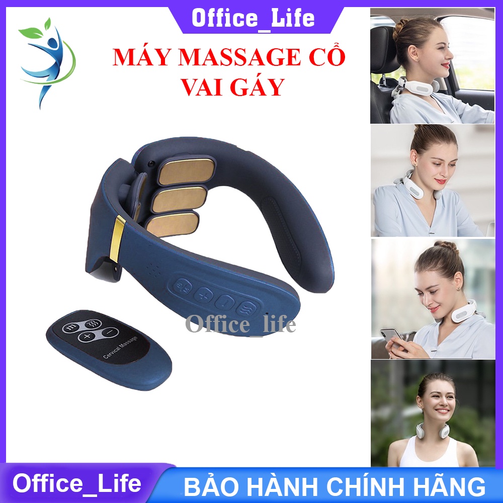 [Mã 151FMCGSALE1 giảm 10% đơn 250K] Máy massage cổ vai gáy 4 đầu công nghệ Nhật Bản