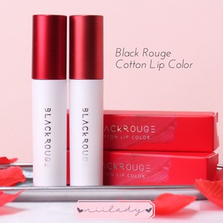 [ THANH LÝ - MẪU CŨ KHÔNG TEM] Son kem lì Black Rouge Cotton Lip Color T6, T7