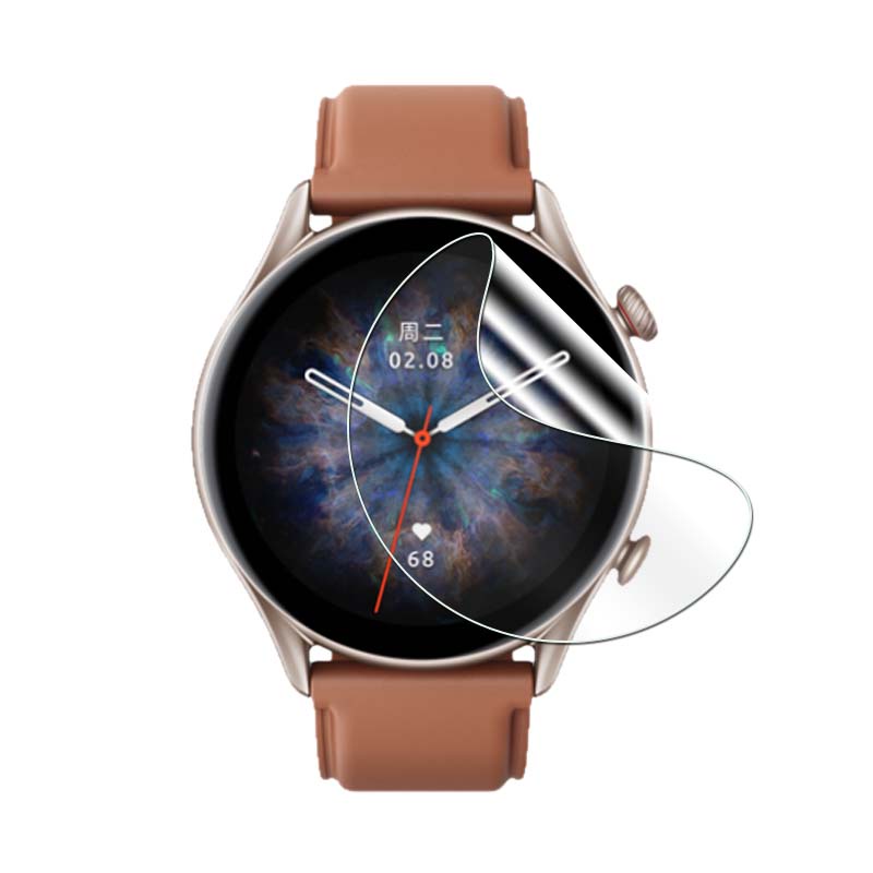 Kính Cường Lực Siêu Mỏng Bảo Vệ Màn Hình Cho Đồng Hồ Thông Minh Xiaomi Amazfit GTR3 GTS3 GTS GTR 3 Pro