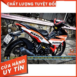 Tem Trùm Xe Exciter 150 Repsol