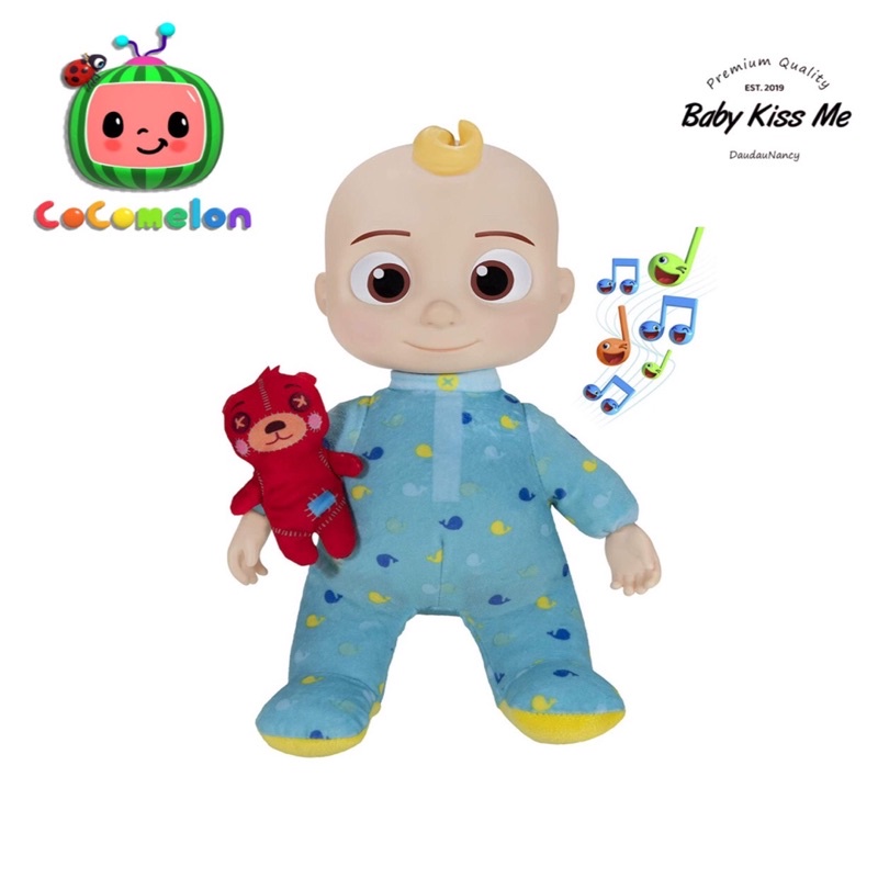 Đồ chơi Búp bê JJ Cocomelon phát nhạc CHÍNH HÃNG - CoComelon Official Musical Bedtime JJ Doll