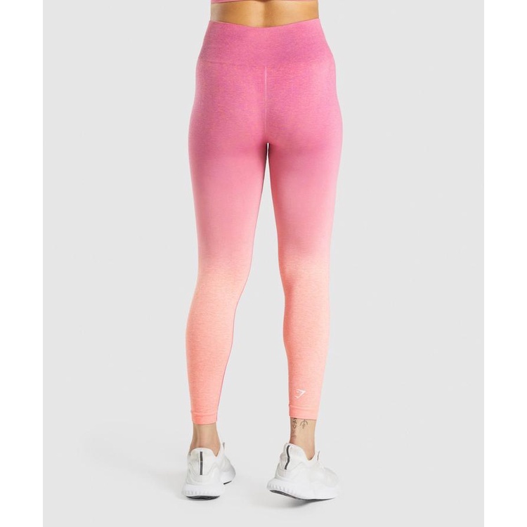 set omber dài tay hồng Gymshark