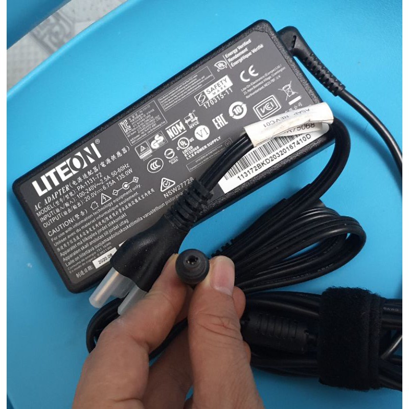 Sạc laptop ACER Lenovo 20V 6,75A 135W AC Adapter PA-1131-72