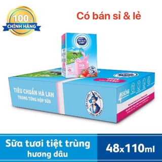 SỮA CÔ GÁI HÀ LAN- DÂU 110ml (48h/thùng)