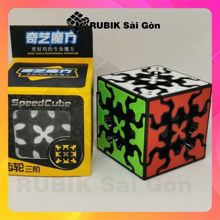 Rubik Biến Thể Gear 3x3 Rubic Qiyi Cube Ma Thuật Biến Dạng Đẹp Khó Nâng Cao Sáng Tạo Xoay Mượt Đồ Chơi Thông Minh Giá Rẻ