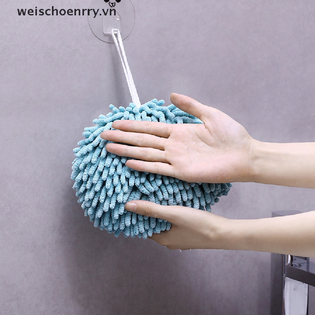 Khăn lau tay san hô nhung mềm mại khô nhanh cho nhà bếp / nhà tắm