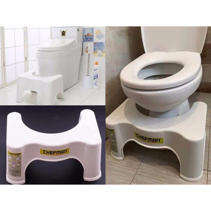 Kế kê chân toilet chefman