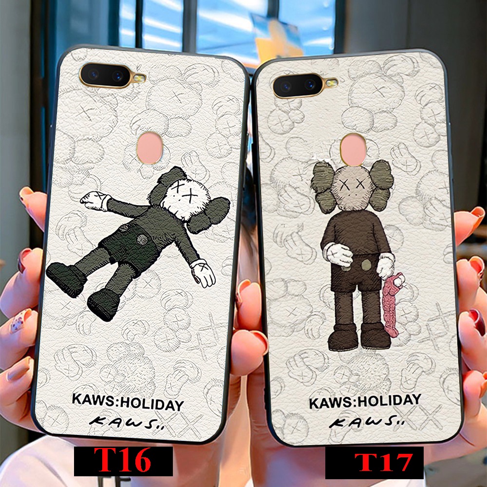 Ốp lưng Oppo A5s / A7 / F9 / A12 Kaws thời trang, Ốp lưng lưng điện thoại viền dẻo siêu chất Như Ý