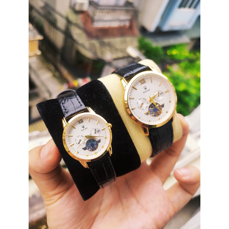 Đồng Hồ NAM ROLEX dây da mềm mại sang trọng , đẳng cấp , dành cho phái mạnh