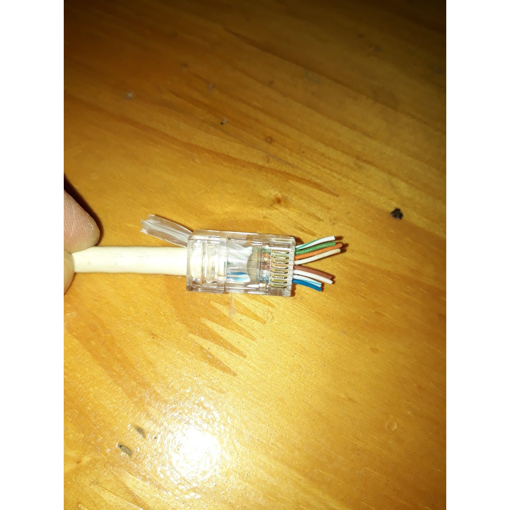 100 Hạt mạng xuyên thấu cat5 cat6 loại đặc biệt.