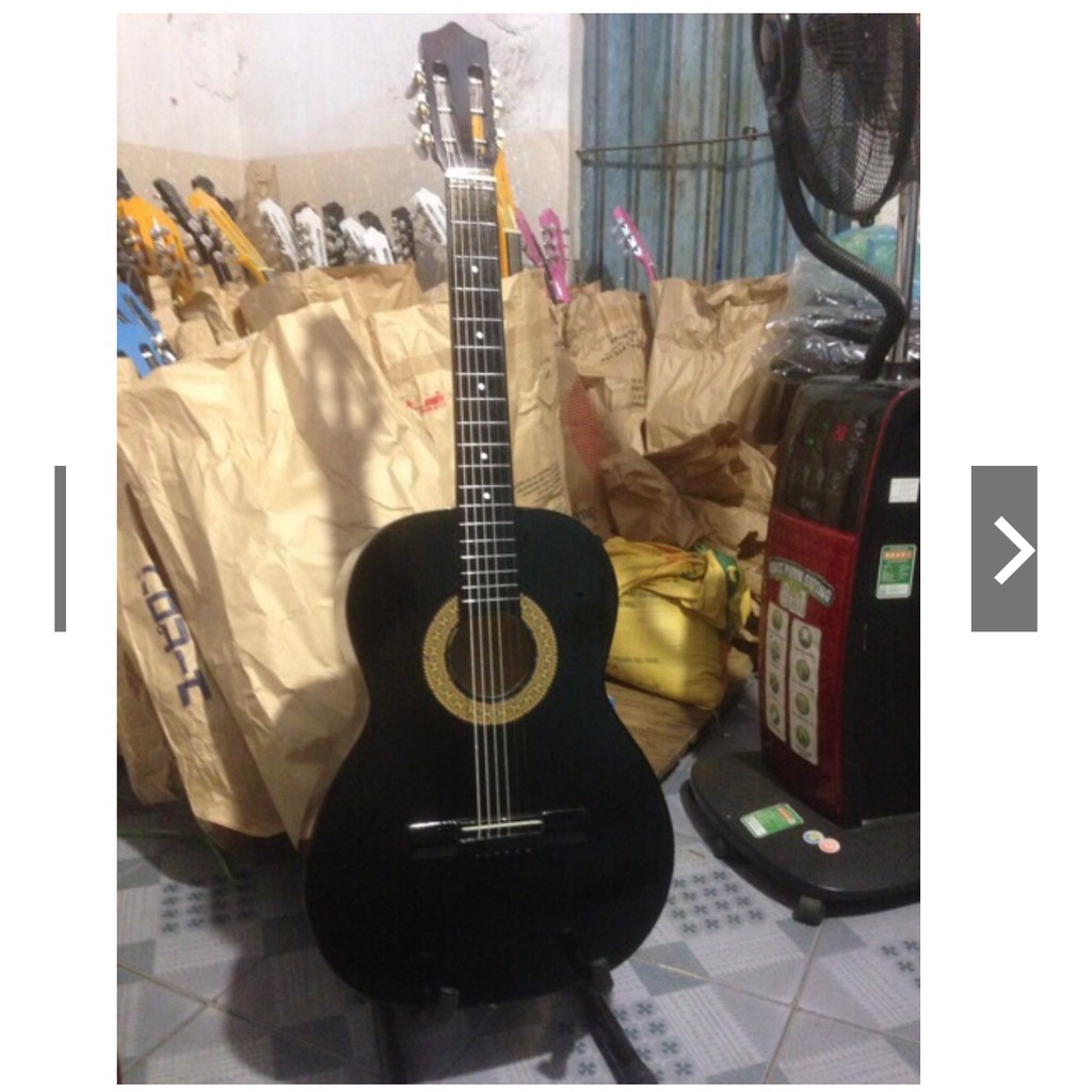 Đàn Guitar D Phổ Thông Màu Đen GC52 Tặng kèm combo full phụ kiện