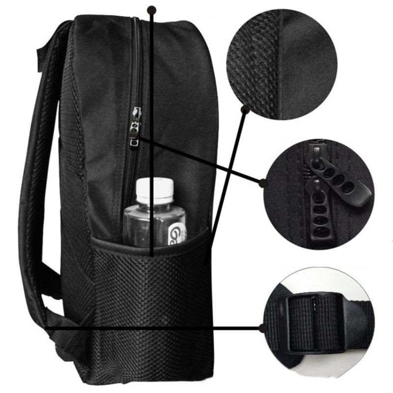 Ba lô đi học họa tiết nhân vật anime Naruto Kakashi Uchiha Itachi