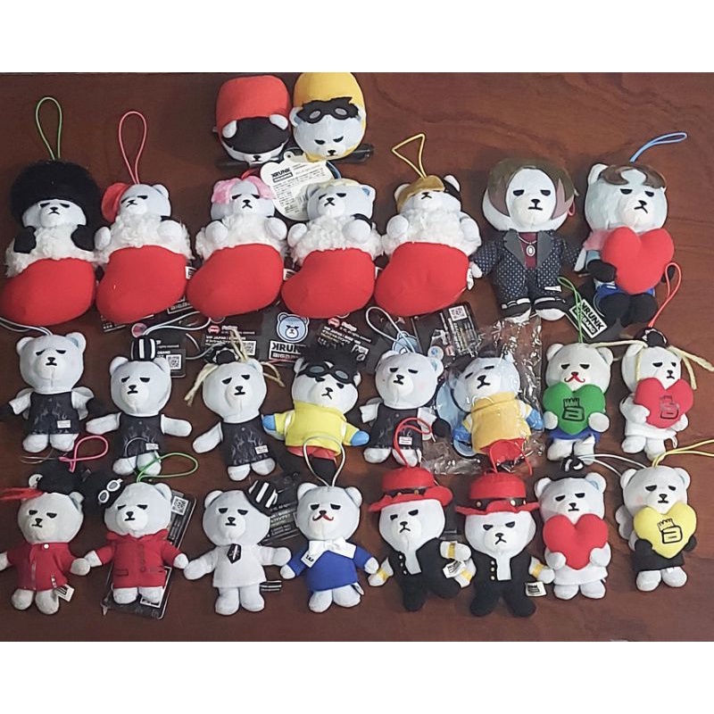 GẤU BÔNG TRANG TRÍ MINI KRUNK X BIGBANG OFFICAL