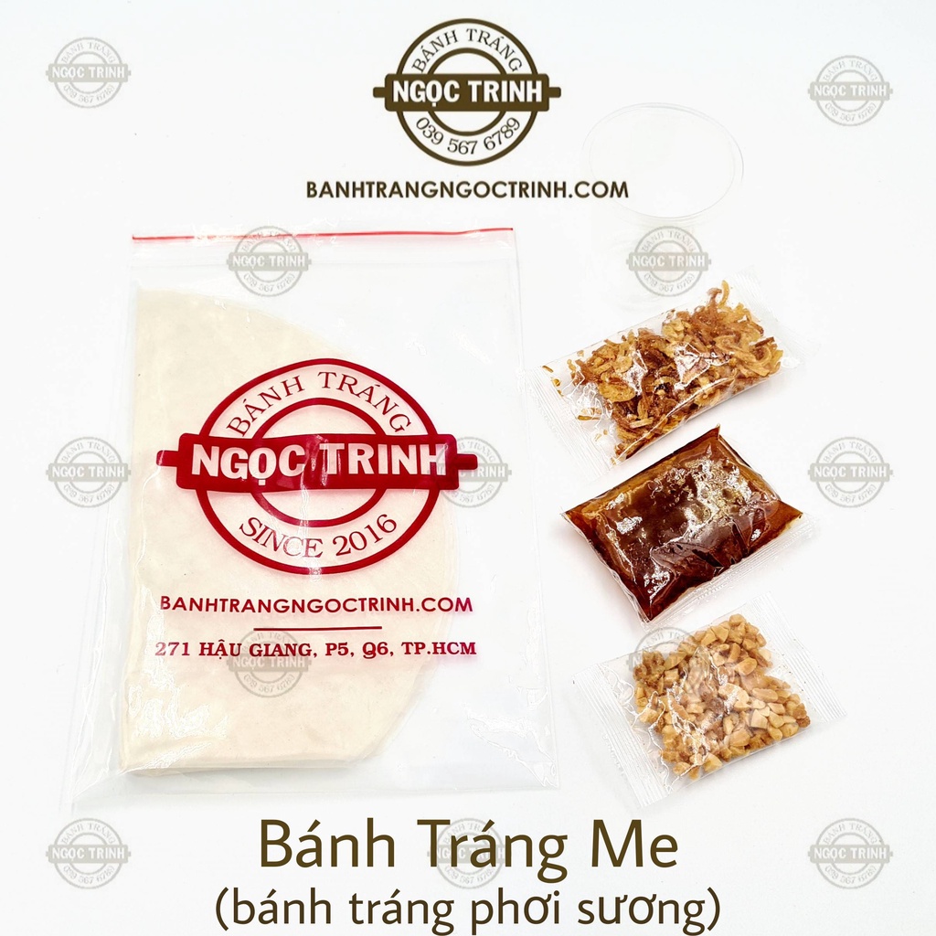Bánh tráng me loại bánh tráng phơi sương bánh tráng Ngọc Trinh