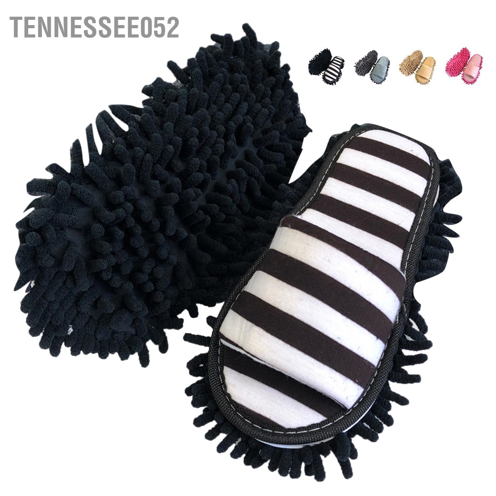 Tennessee052 Dép đi trong nhà Lười mở ngón tay lau Sử dụng màu tinh khiết mềm làm sạch