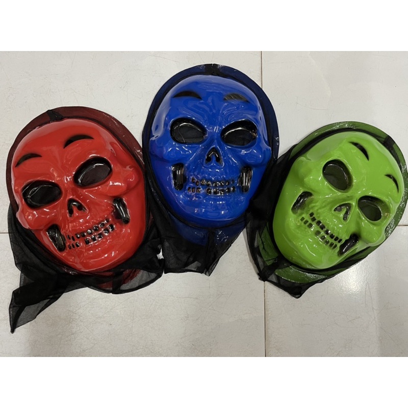HALLOWEEN MẶT NẠ TRẮNG - MẶT NẠ ĐEN HALOWEEN