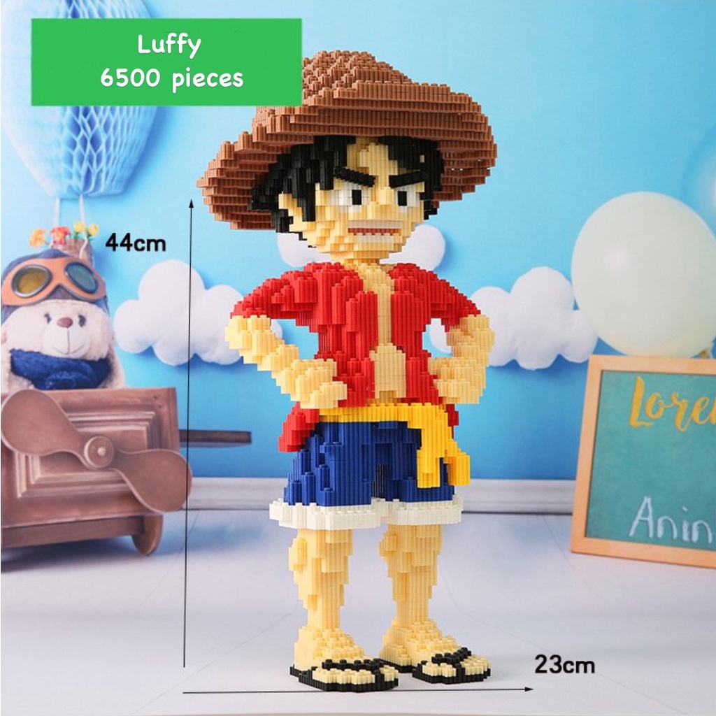 Lego one piece, Đồ chơi lắp ráp nhân vật Luffy và Choppy 6000 - 7000+ mảnh NEVERLAND
