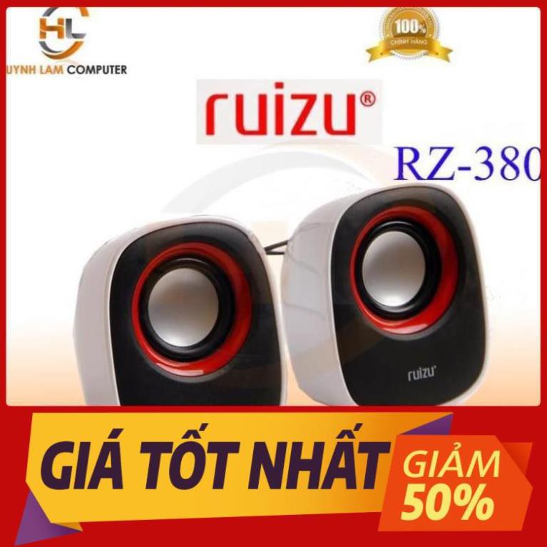 Loa vi tính-Loa vi tính 2.0 Ruizu RZ380 loa nghe hay-Hãng phân phối