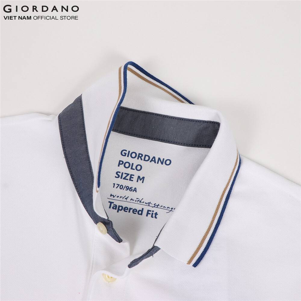 Áo Thun Nam Có Cổ Polo Giordano 01019260