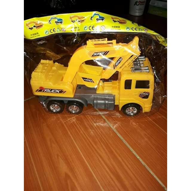 Đồ chơi trẻ em xe múc 3 chân 39k