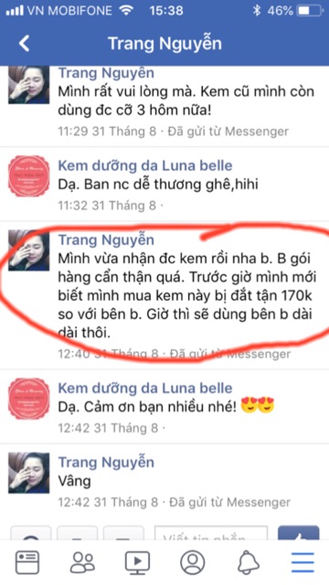 Kem Linh Chi Đông Trùng Hạ Thảo Luna Belle