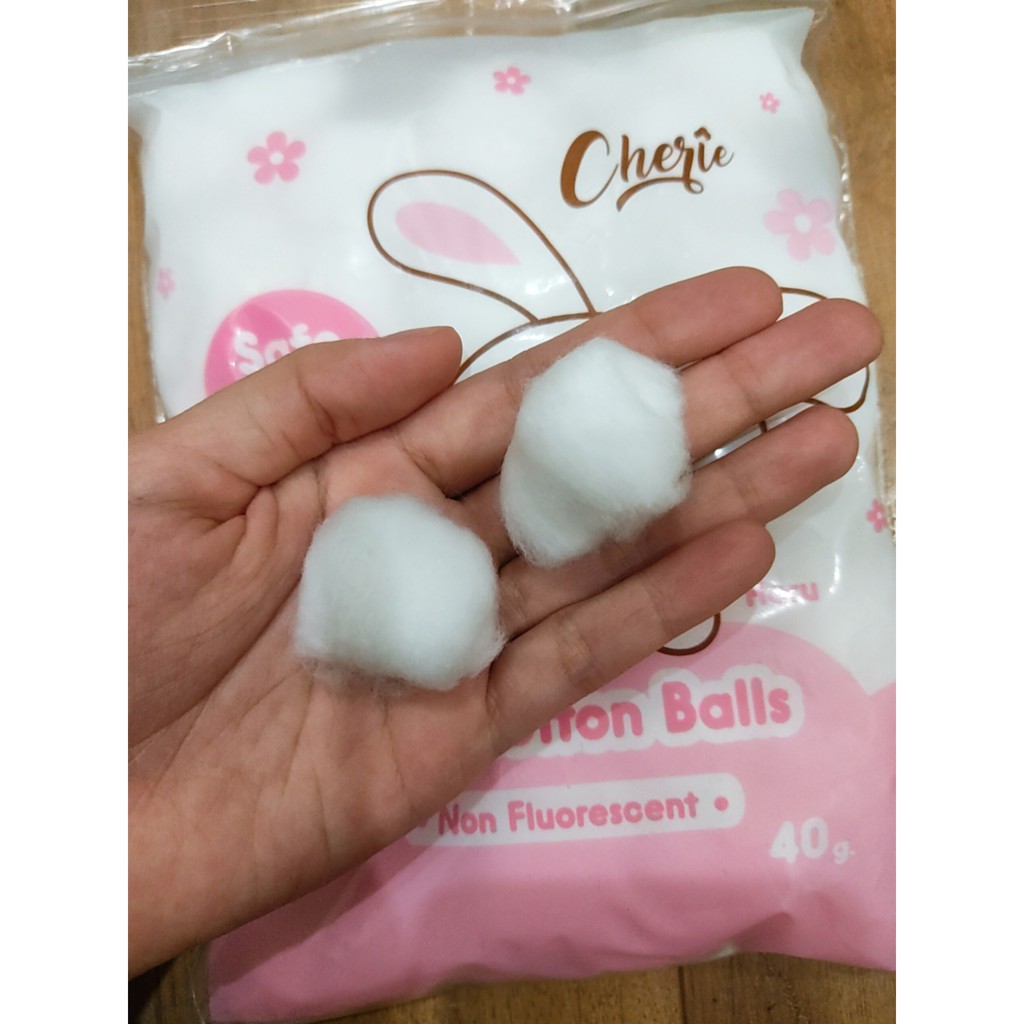 Bông Nút Tai Tiện Lợi Cherie Thái Lan 40g