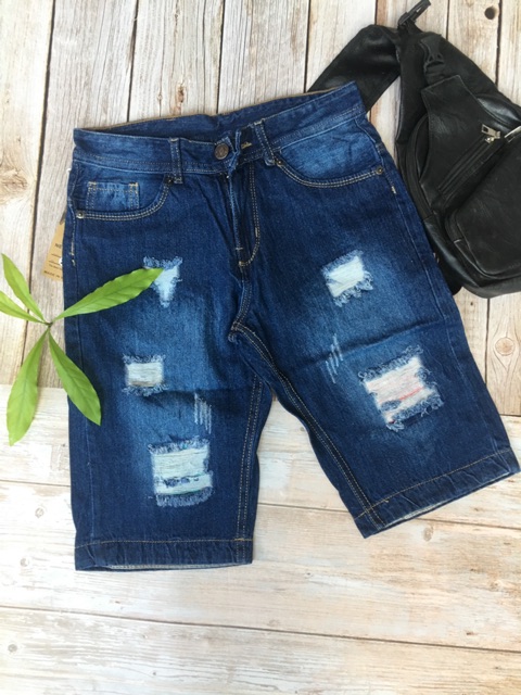 quần bò ngố💖FREESHIP💖quần bò ngố họa tiết rách sờn vải QUANBONGO6Y2 | BigBuy360 - bigbuy360.vn