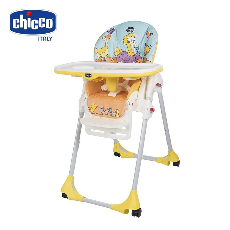 Ghế Ăn Chicco Polly Vịt Con / Sóc Con (CHÍNH HÃNG) CHO BÉ (CO115076)