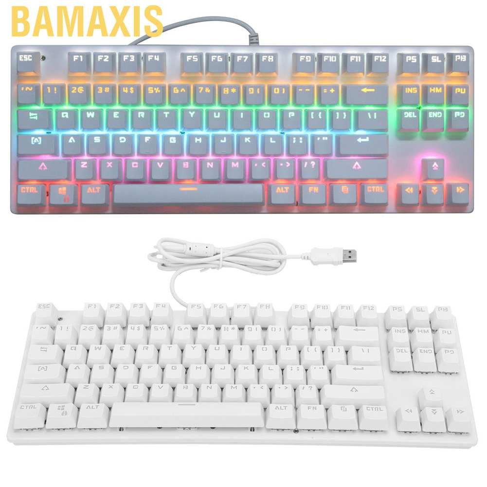 Bàn Phím Cơ Gaming Bamaxis 87 Phím 9 Chế Độ