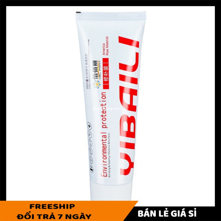 Sơn vẽ chỉ gạch nhà tắm SALE ️ Chai keo vẽ chỉ gạch YIBAILI 90ml chịu nước tốt 9088