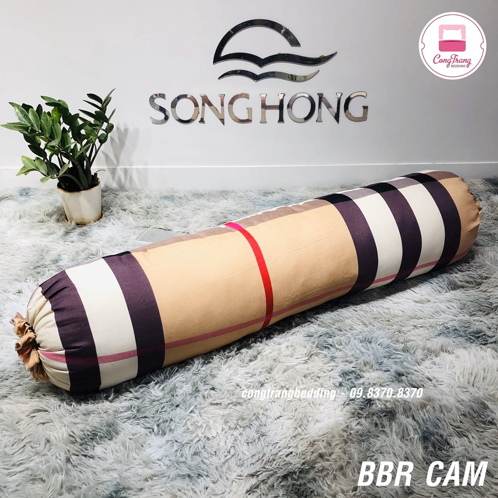 Vỏ gối ôm Cotton PL hoạt tính Nhiều Màu - Cotton Poly nhập Khẩu - Không Bai Xù, không phai màu (30cm x 100cm) | BigBuy360 - bigbuy360.vn