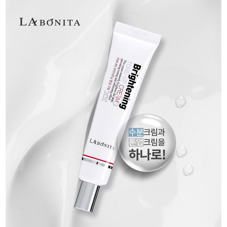 Kem dưỡng da ToneUp Cream Brightening labonita nâng tone, hết nám, tàn nhang ban ngày 40ml