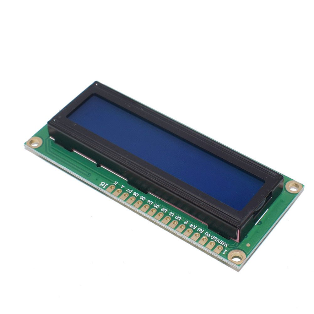 LCD1602 1602 Mô-đun LCD Màu xanh lam / Vàng Màu xanh lá cây Màn hình 16x2 Ký tự LCD Màn hình LCD PCF8574T PCF8574 IIC I2C Giao diện 5V cho arduino 