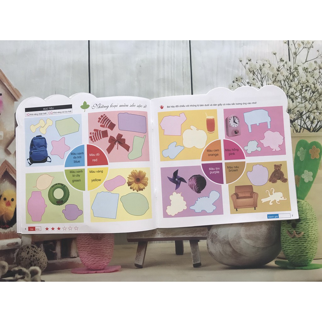 Sách - Đồ chơi của bé (200 Miếng bóc dán thông minh 2-6 tuổi) - Mới tái bản | BigBuy360 - bigbuy360.vn