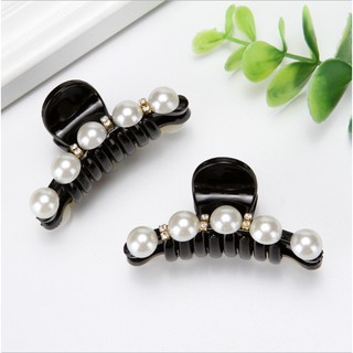 KẸP TÓC MINI ĐÍNH ĐÁ KÈ HẠT CHÂU PHONG CÁCH HÀN QUỐC
